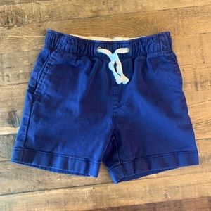 Crewcuts Boys Chino Navy Blue Shorts with Side Pockets and Drawstring Size 4T